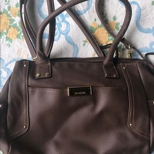 Brown Rosetta Shoulder bag